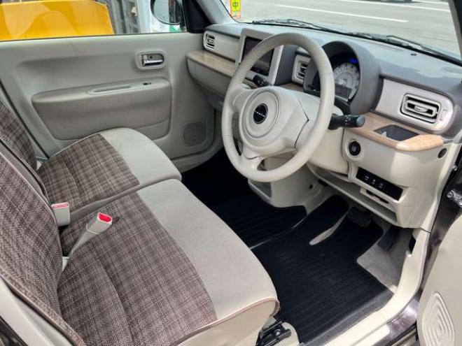 ラパンX 4WD　プッシュスタート・スマートキー・純正フルセグナビ・BT・バックカメラ・衝突軽減・横滑り防止・アイドリングストップ・オートエアコン・両席シートヒーター・ETC・HIDヘッドライト 660