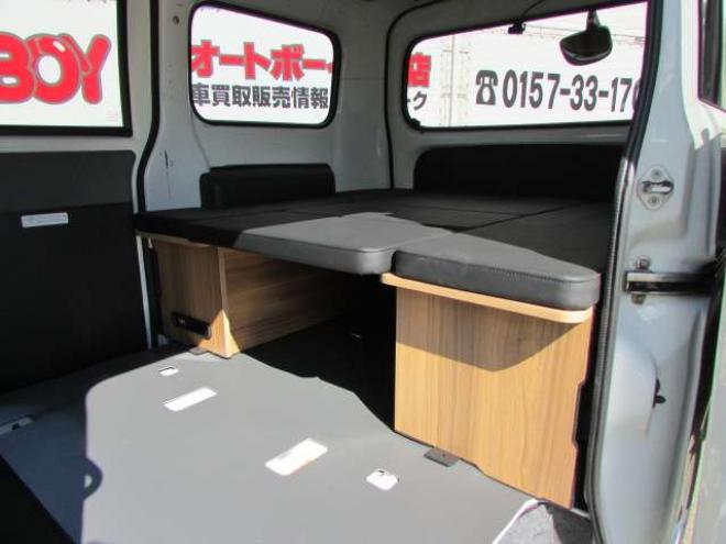 タウンエースバン1.5 GL 4WD　5速MT/ドライブレコーダー/社外ナビ/フルセグTV/ブルートゥースオーディオ/ベッドキット/キーレス/両側スライドドア/リヤフォグ 1500