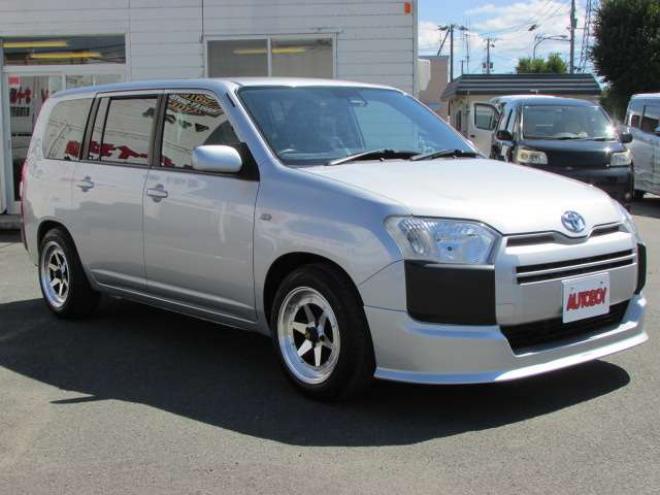 サクシードバン1.5 UL-X 4WD　TRDフロントスポイラー/ダウンサス/コーリン15インチアルミホイール/シートカバープリクラッシュセーフティー/社外ナビ/ワンセグTV/ブルートゥース/オートハイビーム/オートライト 1500