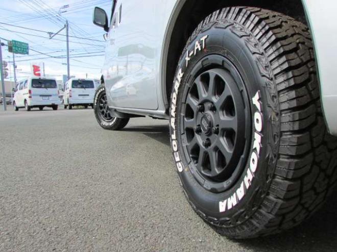 タウンエースバン1.5 GL 4WD　マッドクロス14インチアルミホイール/ジオランダーX-AT/リアヒーター/キーレス/エアコン/ABS/Wエアバッグ/パワーステアリング/パワーウィンドウ 1500