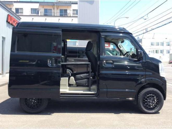 エブリイジョイン ハイルーフ 5AGS車 4WD　パートタイム4WD　キーレス　リアヒーター　フルセグTV　7インチメモリナビ　ベッドキッド　電動格納ミラー　社外タコメーター　DVD/CD　AUX　Bluetooth　 ハイルーフ 660
