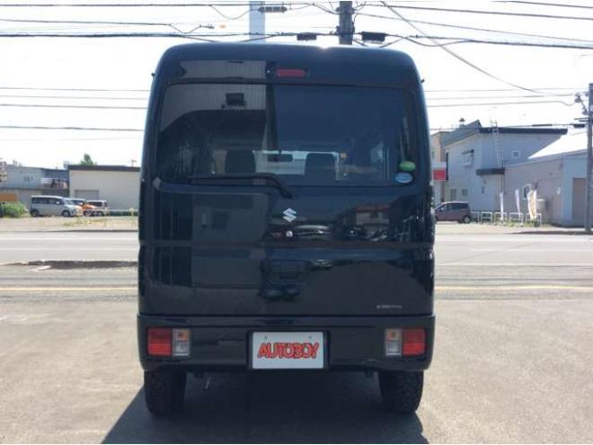エブリイジョイン ハイルーフ 5AGS車 4WD　パートタイム4WD　キーレス　リアヒーター　フルセグTV　7インチメモリナビ　ベッドキッド　電動格納ミラー　社外タコメーター　DVD/CD　AUX　Bluetooth　 ハイルーフ 660