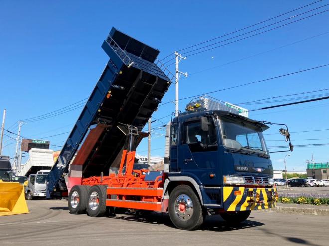 プロフィア中古　土砂禁　ロングダンプ　大型トラック