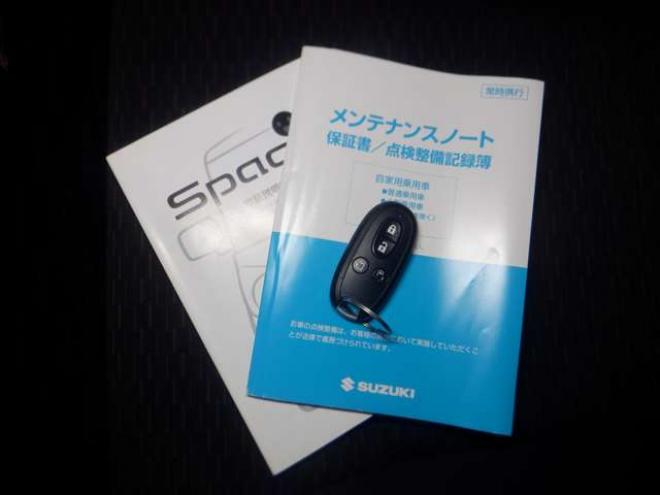 スペーシアカスタム TS 4WD　本州仕入・ナビ・TV・両側電動・アイドリングストップ・スマートキー・プッシュスタート・シートヒーター・HID・ベンチシート・リア席サンシェード・フォグランプ・DVD再生 660