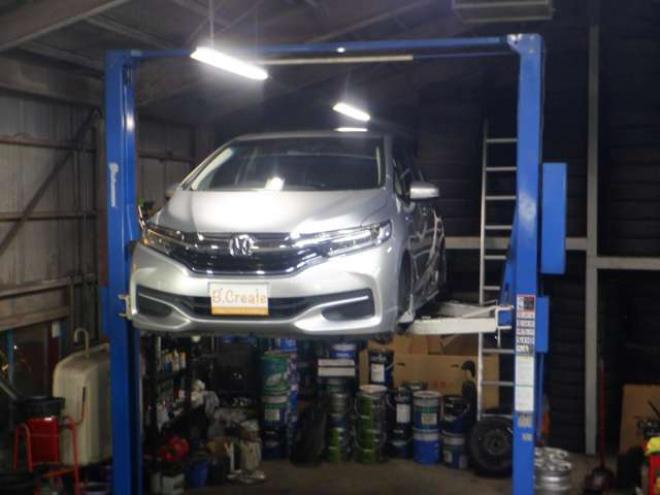 シャトル1.5 ハイブリッド 4WD　本州仕入・ナビ・TV・B/T・Bカメラ・LEDヘッドライト・スマートキー・プッシュスタート・CTBA・ビルトインETC・ワイパーデアイサー・ 1500