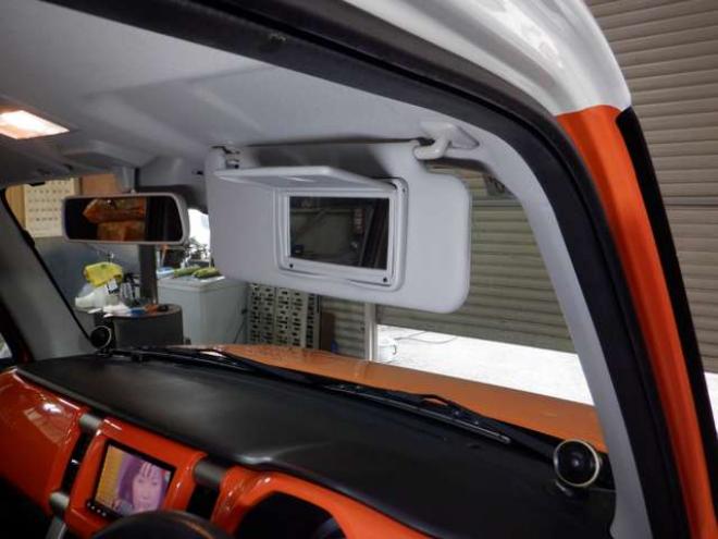 ハスラーG 4WD　本州仕入・後期型・ツートンカラー・ナビ・TV・B/T・リフトアップサス・R/Tタイヤ・衝突軽減・HID・スマートキー・プッシュスタート・ETC 660