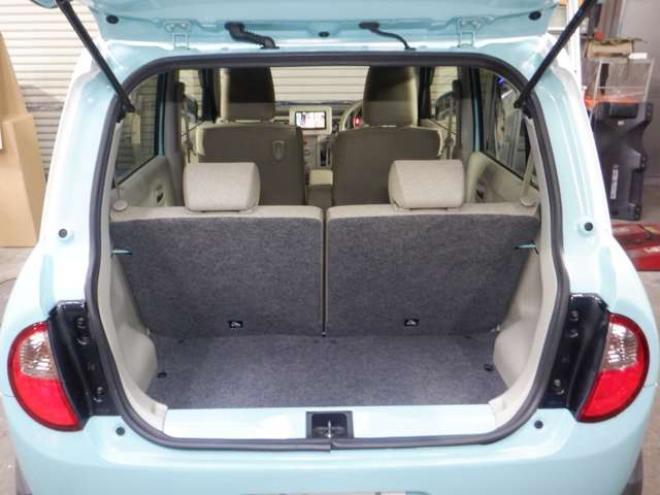 ラパンS 4WD　本州仕入・ツートンカラー・ナビ・TV・レーダーブレーキ・前席シートヒーター・ベンチシート・スマートキー・プッシュスタート・アイドリングストップ・HID・ETC・ベンチシート・オートライト 660
