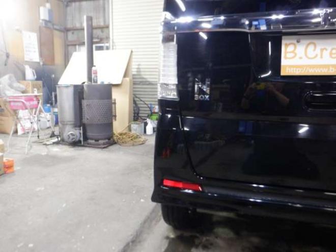 N-BOXカスタムG ターボパッケージ 4WD　ナビ・TV・Bカメラ・ETC・両側電動・クルコン・ターボ・HID・ETC・スマートキー・プッシュスタート・オートライト・オートエアコン・パドルシフト・ベンチレーション・フォグランプ・ 660
