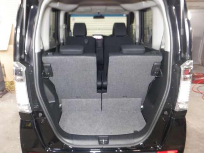N-BOXカスタムG ターボパッケージ 4WD　ナビ・TV・Bカメラ・ETC・両側電動・クルコン・ターボ・HID・ETC・スマートキー・プッシュスタート・オートライト・オートエアコン・パドルシフト・ベンチレーション・フォグランプ・ 660