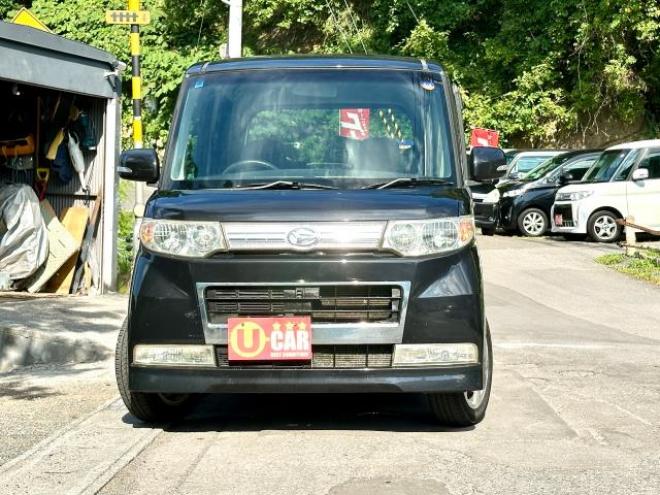 タントカスタムX  4WD  タイミングチェーン車　HID キーフリー　DVD再生オーディオ 4WD 660 5Dr