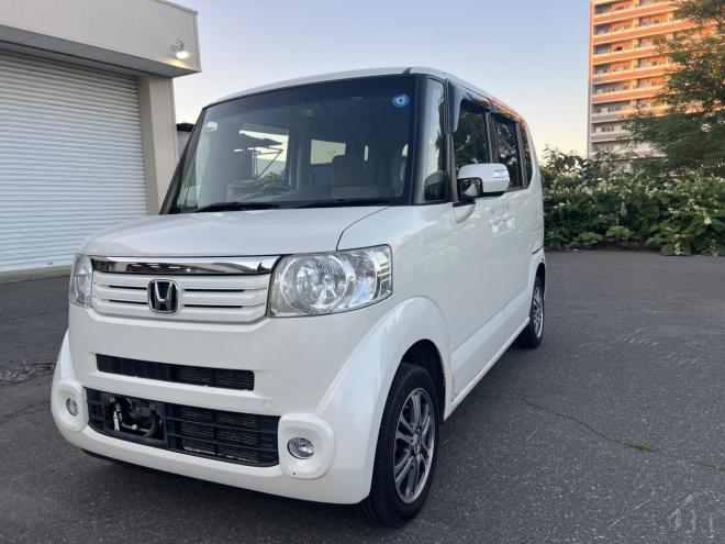 N-BOX4WD GLパッケージ車検10年1月 パワースライドドア ナビテレビ ドライブレコーダー HIDライト スマートキー 4WD 660 5Dr