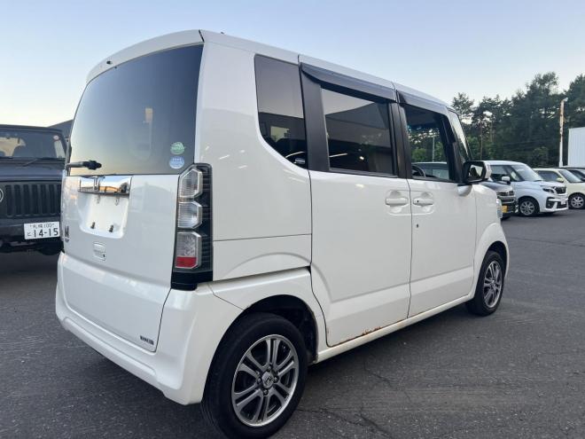 N-BOX4WD GLパッケージ車検10年1月 パワースライドドア ナビテレビ ドライブレコーダー HIDライト スマートキー 4WD 660 5Dr