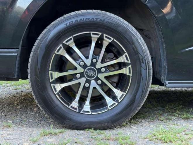 ハイエースバン3.0 スーパーGL ロング ディーゼルターボ 4WD　社外ナビ・Bカメラ・純正スターター・社外アルミ・ワンオーナー 3000