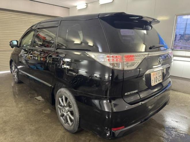 エスティマアエラス　プレミアムエディション　本州仕入　禁煙車　アルパインビッグＸナビ　アルパイン製リアフリップダウンモニター　フルセグ地デジ　ＤＶＤ再生　Ｂｌｕｅｔｏｏｔｈ　両側パワースライドドア　純正ブラックハーフレザーシート　ＥＴＣ 4WD 2400 5Dr