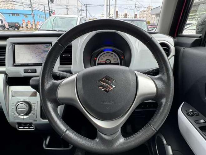 ハスラーX 4WD　プッシュスタート　スマートキー純正SDナビ　フルセグTV　バックカメラ　衝突被害軽減　横滑り防止　シートヒーターアイドリングストップ　HIDヘッドライト　ダウンヒルアシスト 660