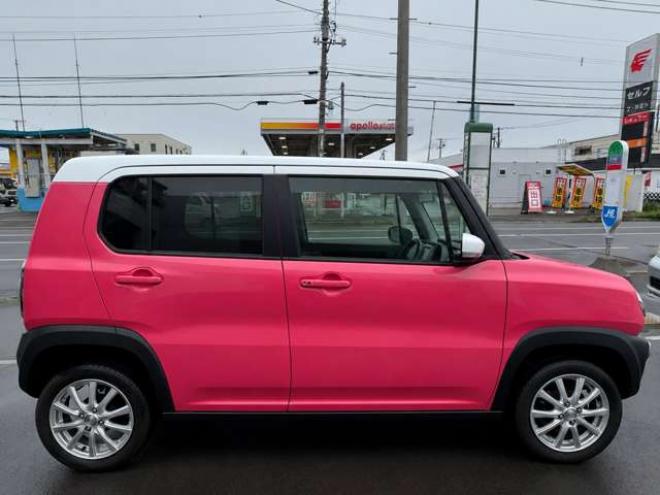 ハスラーX 4WD　プッシュスタート　スマートキー純正SDナビ　フルセグTV　バックカメラ　衝突被害軽減　横滑り防止　シートヒーターアイドリングストップ　HIDヘッドライト　ダウンヒルアシスト 660