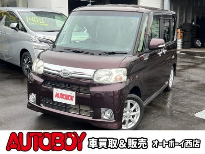 タントG 4WD　インテリキー　AUX　片側パワースライドドア　エコアイドル　　ETC　電動格納ミラー 660