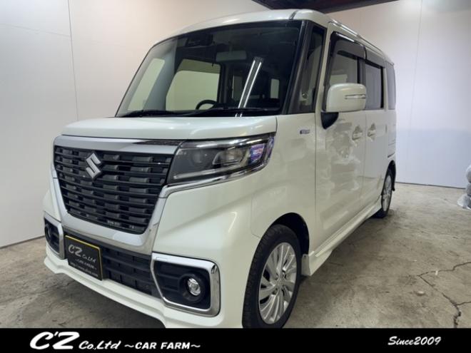 スペーシアカスタム ハイブリッド XS 4WD　ワンオーナー　ナビ　TV　Bカメラ　Bluetooth　夏冬タイヤ 660