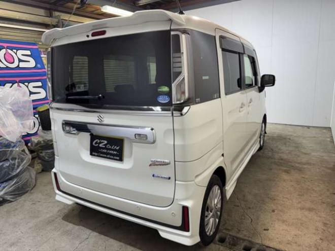 スペーシアカスタム ハイブリッド XS 4WD　ワンオーナー　ナビ　TV　Bカメラ　Bluetooth　夏冬タイヤ 660
