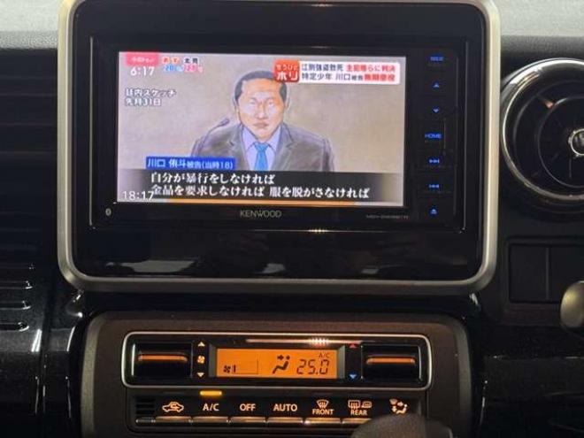 スペーシアカスタム ハイブリッド XS 4WD　ワンオーナー　ナビ　TV　Bカメラ　Bluetooth　夏冬タイヤ 660