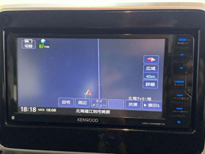 スペーシアカスタム ハイブリッド XS 4WD　ワンオーナー　ナビ　TV　Bカメラ　Bluetooth　夏冬タイヤ 660