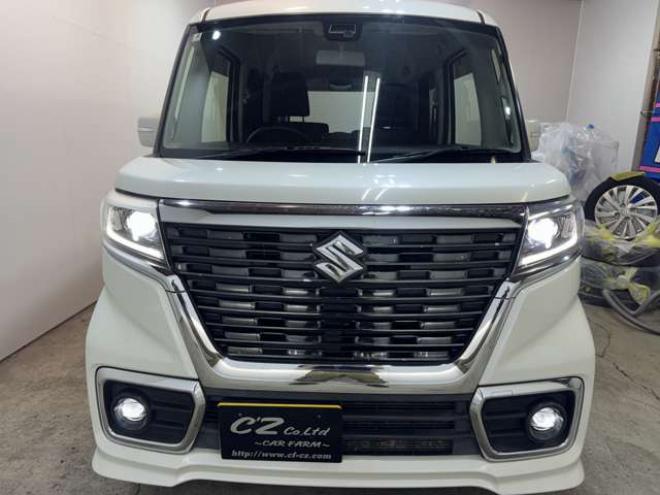 スペーシアカスタム ハイブリッド XS 4WD　ワンオーナー　ナビ　TV　Bカメラ　Bluetooth　夏冬タイヤ 660