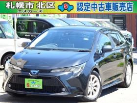 カローラ　ツーリング　1.8 ハイブリッド S E-Four 4WD　本州車　HVシステム含保証2年/走行距離無制限プレミアムプラン付　4WD　セーフティセンス　ディスプレイオーディオ　地デジ　バックカメラ　HDMI入力　LEDヘッドライト　LEDフォグ　ブレーキホールド　AC100V 1800