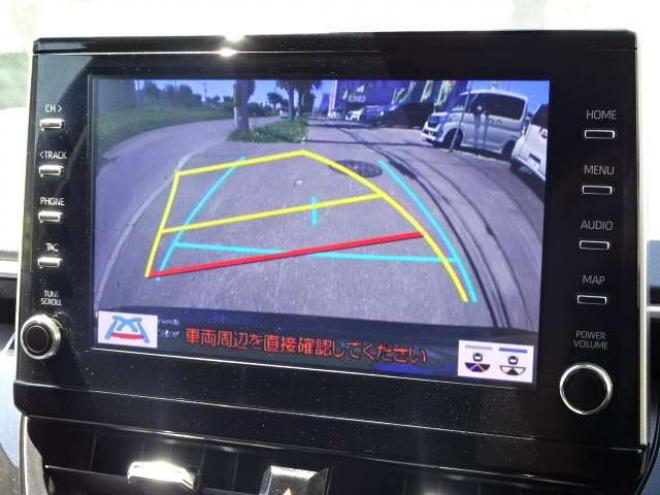 カローラツーリング　1.8 ハイブリッド S E-Four 4WD　本州車　HVシステム含保証2年/走行距離無制限プレミアムプラン付　4WD　セーフティセンス　ディスプレイオーディオ　地デジ　バックカメラ　HDMI入力　LEDヘッドライト　LEDフォグ　ブレーキホールド　AC100V 1800