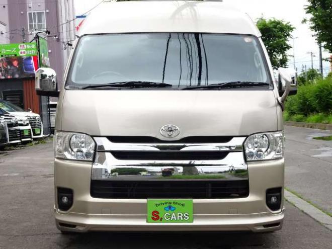 レジアスエース2.7 DX ワイド ハイルーフ スーパーロングボディ GLパッケージ 4WD　5人乗 保証/走行距離無制限　4WD　4型ハイルーフワイド　舞杏KBレーシングII18AW　6型メッキドアミラー　ローダウン　LEDヘッドライト　LEDフォグ　社外ナビ　バックカメラ　エンスタ　Rヒーター　Rエアコン 2700