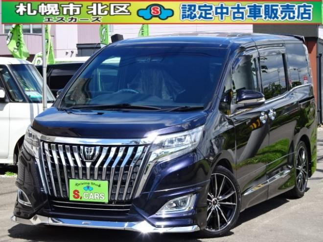 エスクァイア2.0 Gi 4WD　本州車　保証1年/走行距離無制限　4WD　モデリスタエアロ　トヨタセーフティセンスC　TEIN車高調　純正オプショングリル　両側パワースライドドア　純正10型ナビ　TV　バックカメラ　純正エンジンスターター 本革 2000