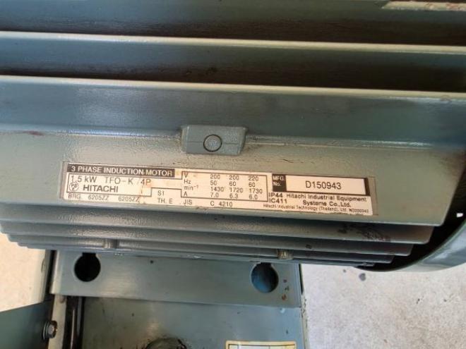 コンプレッサー日立ベビコン　2馬力　1.5kw 200v