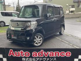 N-BOX　カスタム Ｇ・ターボＬパッケージ ＦＦ車 前輪駆動 後期モデル ３か月３０００ＫＭ保証 両側電動スライドドア ターボ オートライト ＨＩＤ スマートキー アイドリングストップ ベンチシート ＣＶＴ 盗難防止システム ＡＢＳ ＥＳＣ（北海道） 2WD 660 5Dr