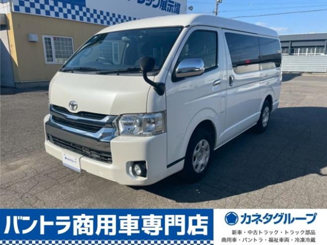 ハイエース2.7 GL ロング ミドルルーフ 4WD　4WD　アルパインナビ　ドラレコ　フォグライト　パワースライドドア 2700