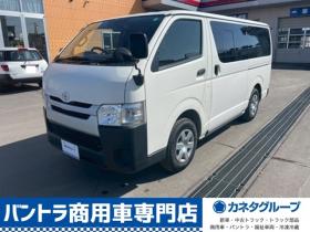 ハイエースバン　2.8 DX ロング ディーゼルターボ 4WD　4WD　寒冷地仕様　社外ナビ　バックカメラ 2800