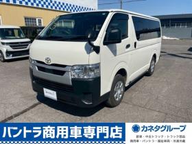 ハイエースバン　2.8 DX ロング ディーゼルターボ 4WD　4WD　トヨタセーフティーセンス　寒冷地仕様　フロントリアヒーター　両側スライドドア 2800