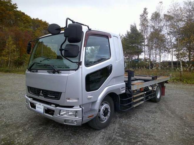 ファイター平ボディコンテナ専用車　QKG-FK62FZ　 2WD 7540