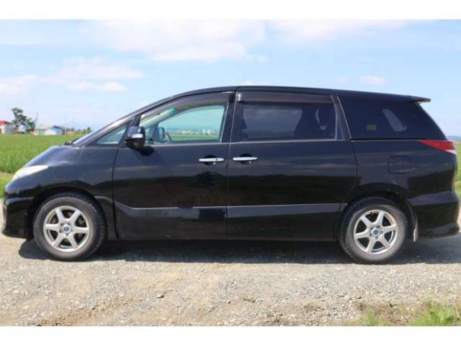 エスティマ2.4 アエラス Gエディション 4WD　検二年　両側電動スライドドア　TV　バックカメラ　クルコン　ETC　自社　ローンカノウ 2400