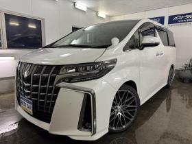 アルファード　２．５Ｓ　Ｃパッケージ　本州仕入　寒冷地仕様　禁煙車　デジタルインナーミラー　純正リアフリップダウンモニター　トライブフォース２０インチＡＷ　トヨタセーフティセンス　レーダークルーズ　ブラインドスポット　車線逸脱警報　ＥＴＣ 4WD 2500 5Dr