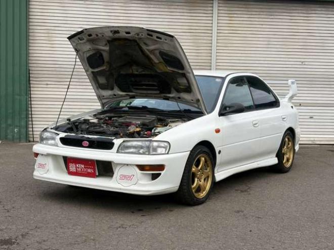 インプレッサSTI 2.0 WRX バージョンIV 4WD　4WD　ETC　ナビ　アルミホイール　MT　ABS　エアコン　パワーステアリング 2000