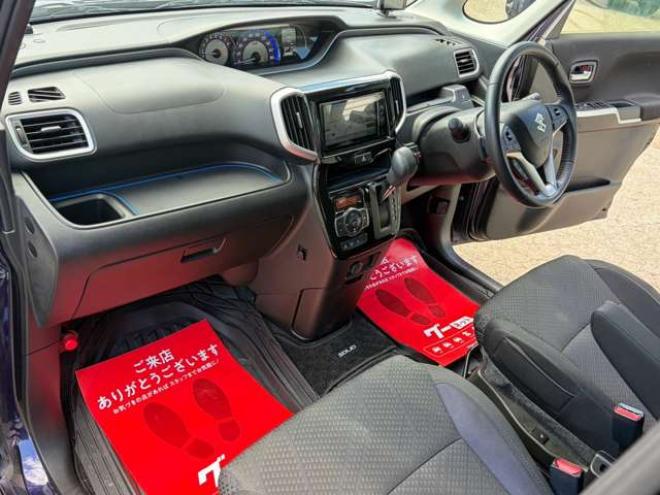 ソリオ1.2 バンディット ハイブリッド MV 4WD　ワンオーナー車4WDデュアルブレーキサポート　左リアパワスラ純正エンジンスターター　シートヒーター 1200
