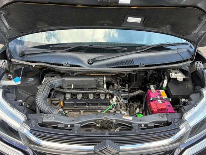 ソリオ1.2 バンディット ハイブリッド MV 4WD　ワンオーナー車4WDデュアルブレーキサポート　左リアパワスラ純正エンジンスターター　シートヒーター 1200