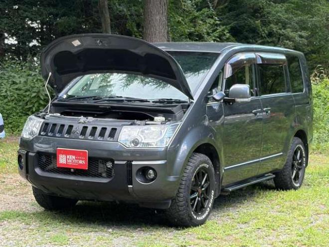 デリカD：5 2.2 D パワーパッケージ ディーゼルターボ 4WD　アルパインナビ・フリップダウン・ETC・シートヒーター 2300