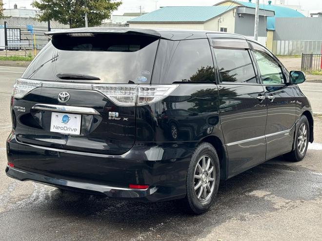 エスティマハイブリッドハイブリッド2.4X 4WD　ローンが不安な方＜優遇ローン＞　本州仕入　モデリスタエアロ　純正ナビ　フルセグTV 4WD 2400 5Dr