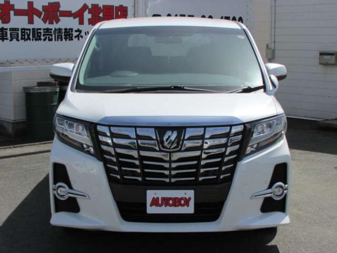 アルファード3.5 SA Cパッケージ 4WD　純正ナビ/フルセグTV/バックカメラ/プリクラッシュセーフティー/LEDヘッドライト/スマートキー一体式エンジンスターター/レーダークルーズコントロール/純正フリップダウンモニター/ビルトインETC/両側Pスライドドア 3500