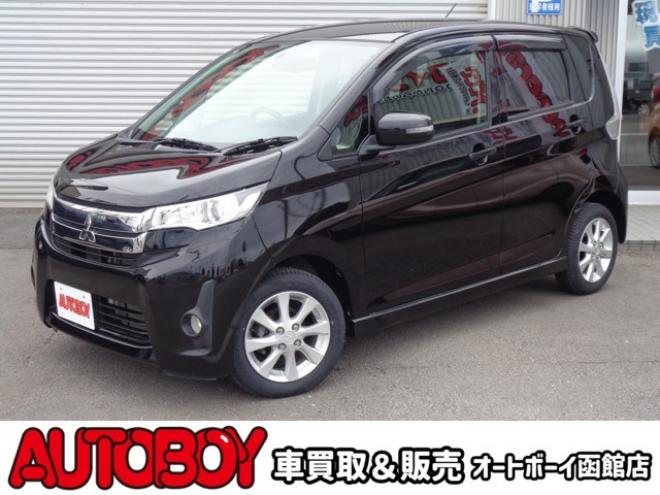 eKカスタムG 4WD　社外ナビ　ワンセグ　新品夏タイヤ 660