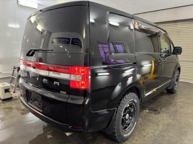 デリカＤ：５　Ｄパワーパッケージ　本州仕入　寒冷地仕様　禁煙車　ディーゼルターボ　ＢＲＵＴ１６インチＡＷ＋ＢＦグッドリッチホワイトレター　純正ナビ　地デジ　アルパインリアフリップダウンモニター　Ｂｌｕｅｔｏｏｔｈ　バックカメラ　ＥＴＣ 4WD 2200 5Dr