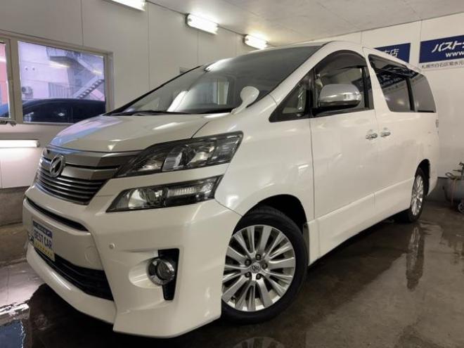 ヴェルファイア３．５Ｚ　Ｇエディション　本州仕入　寒冷地仕様　禁煙車　アルパインビッグＸナビ　アルパイン製リアフリップダウンモニター　純正１８インチＡＷ　社外１６ＡＷ＋スタッドレスタイヤ付　両側パワースライドドア　パワーバックドア　ＥＴＣ 4WD 3500 5Dr