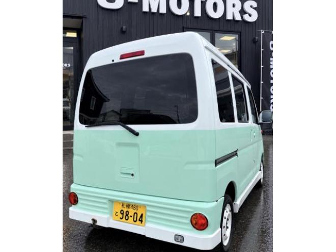 ハイゼットバン ナビTV リアヒーター ライト テール ウインカー新品 機関系交換済み 車検付 24ヶ月点検整備済 即乗りOK！ 4WD 660 5Dr
