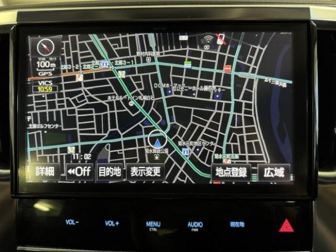 アルファード２．５Ｓ　Ｃパッケージ　本州仕入　寒冷地仕様　禁煙車　純正リアフリップダウンモニター　純正１８インチＡＷ　社外１６ＡＷ＋スタッドレスタイヤ付　両側パワースライドドア　パワーバックドア　純正エンジンスターター　前後ドラレコ 4WD 2500 5Dr