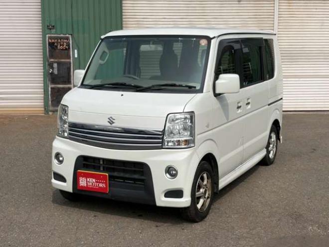 エブリイワゴン PZターボ 4WD　ターボ4WD社外ナビ　バックカメラ　シートヒーターミラーヒーター左リアパワスラ 660
